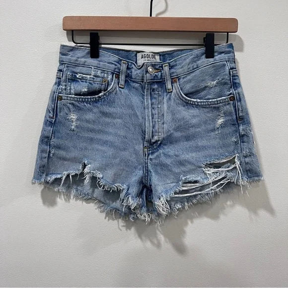 AGOLDE Parker Vintage Cut Off Short Size 24